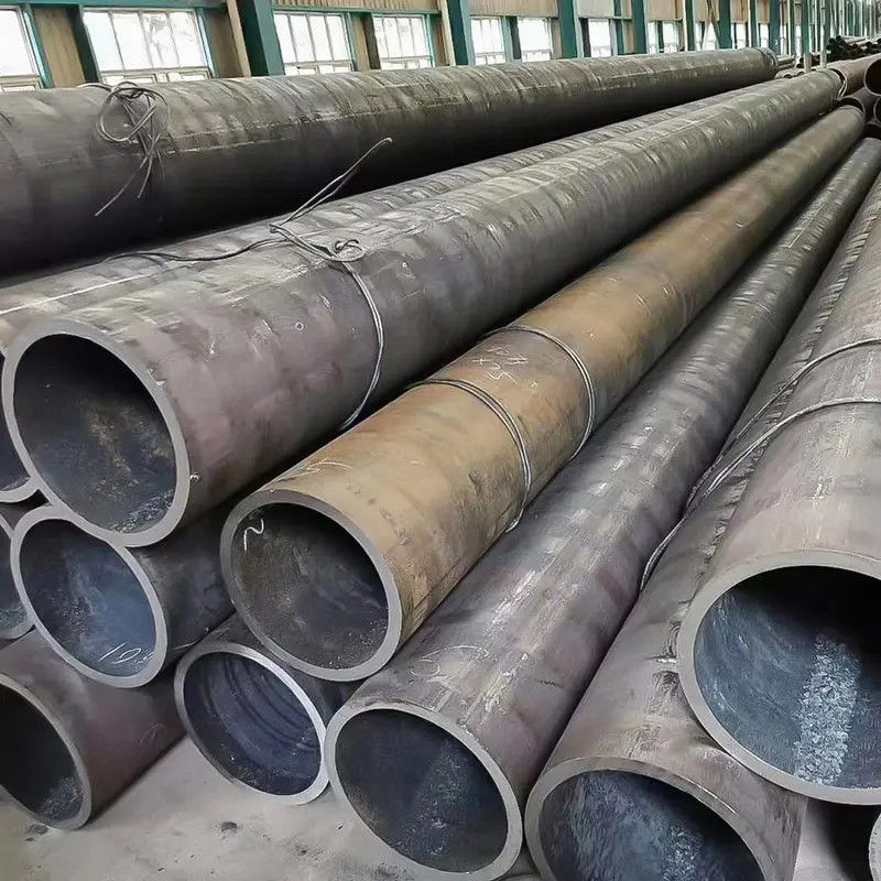 Aisi 4130 Бесшовная труба из мягкой стали Круглая труба горячекатаная класс А Черное железо
